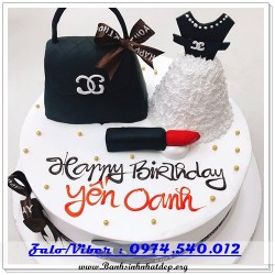 Mẫu Bánh Sinh Nhật Đẹp - A1409